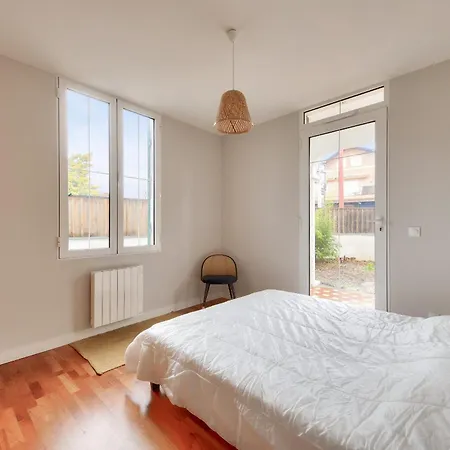 Ferienhaus A 300m De La Plage, Maison Pour 7 Avec Piscine Lanton