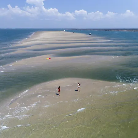 A 300m De La Plage, Maison Pour 7 Avec Piscine Lanton