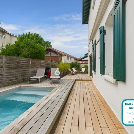 A 300m De La Plage, Maison Pour 7 Avec Piscine Prázdninový dům